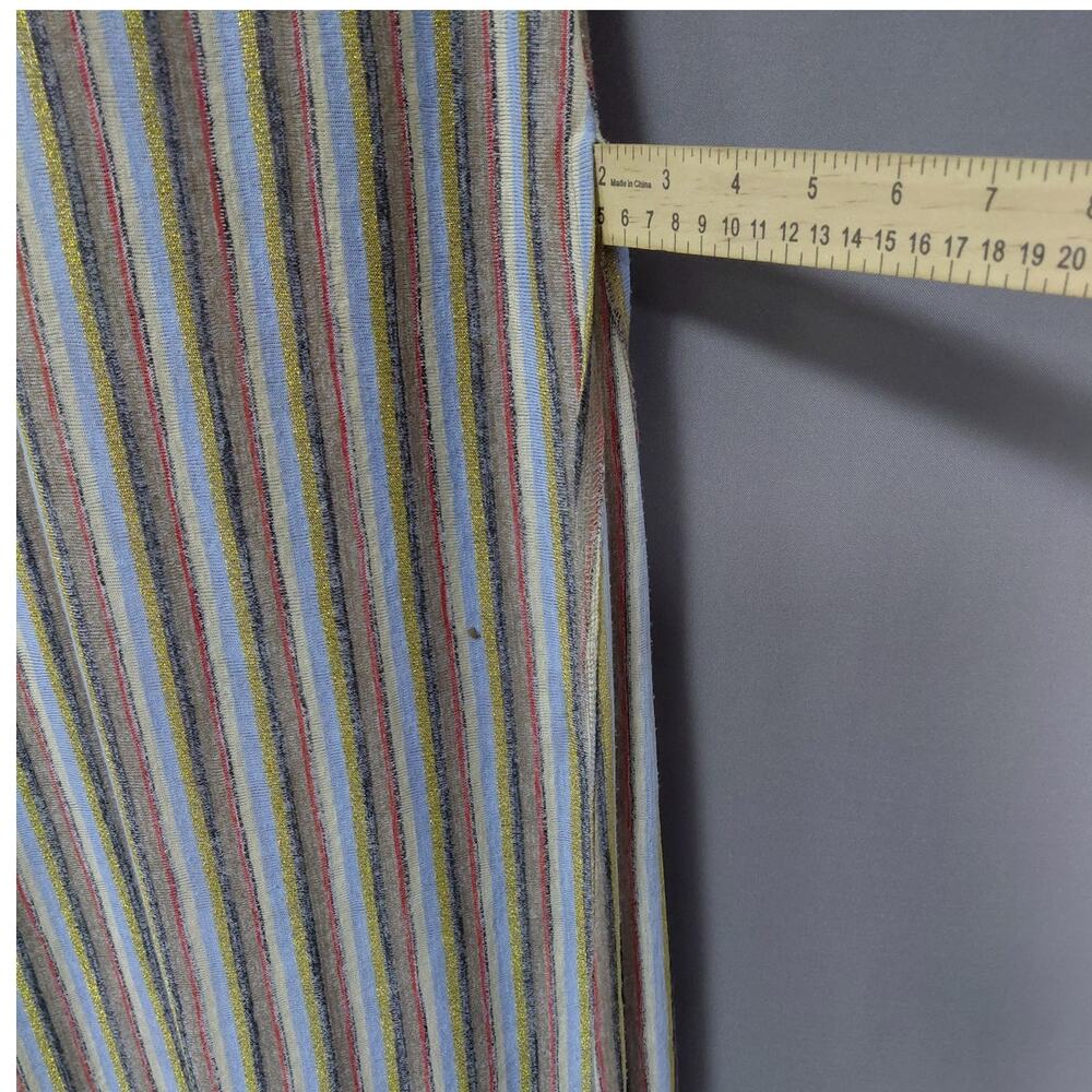Zara Trafaluc Multicolor Maxi Knit Striped Lightweight Dress Women Size S - Picture 12 of 12